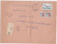 Delcampe - 37095# LOT 54 LETTRES FRANCHISE PARTIELLE RECOMMANDE Obl BASSE YUTZ MOSELLE 1967 1968 Pour METZ 57 - Lettres & Documents