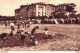 64 HENDAYE JEUX D'ENFANTS SUR LA PLAGE L'HOTEL ESKUALDUNA - Hendaye