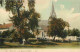 93 - Epinay - Square De L'Eglise - Animée - Colorisée - Correspondance - CPA - Voyagée En 1921 - Voir Scans Recto-Verso - Andere & Zonder Classificatie