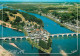 37 - Amboise - Vue Aérienne Sur L'lle D'Or Et La Loire - Carte Neuve - CPM - Voir Scans Recto-Verso - Amboise