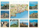 06 - Alpes Maritimes - La Cote D'Azur - Multivues - Carte Géographique Michelin - CPM - Carte Neuve - Voir Scans Recto-V - Autres & Non Classés