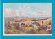 LUXEMBOURG Vue Générale  Chromo Grand Format Illustrateur Bourgeois Devers & Cie Paris 12 Cm X 18 Cm - Autres & Non Classés