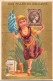 CHROMO ILLUSTRATEUR - MAGASIN  DE PARIS AUX FILLES DU CALVAIRE - COSTUME ET TIMBRE GRECE ( Rare ) - Other & Unclassified