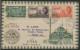 VOL LE CAIRE CITEX PARIS En 1929 PA N° 29 + 36 Sur Env. Speciale Avec Vignette Au Verso - Posta Aerea