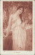 Cs405 Cartolina  Donnina Lady Au Passant Illustratore A.leonir - Altri & Non Classificati