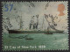GREAT BRITAIN 2004 QEII 57p Multicoloured, Ocean Liners-S City Of New York 1888 SG2453 FU - Gebraucht