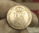 España Spain Isabel II - 40 Céntimos De Escudo 1865 Madrid Km 628.2 Plata - Otros & Sin Clasificación