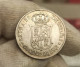 España Spain Isabel II - 40 Céntimos De Escudo 1865 Madrid Km 628.2 Plata - Autres & Non Classés