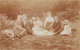 R333575 Family Photos. Women And Men With Children Sit In The Meadow. Postcard - Monde