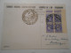 France Poste Aerienne , çarte De Strasbourg 1946 , Journee De L Air - 1927-1959 Cartas & Documentos