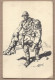 LOT 5 CPA MILITARIA - TB DESSIN ILLUSTRATION GUERRE 14 18 Divers Attitudes - Edition D'Art Guerrier A. LE PRINCE - Reggimenti