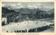 SAINT-GERVAIS - LA PATINOIRE ET LA CHAINE DES ARAVIS 1934 - Saint-Gervais-les-Bains