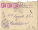 FRANCE 3 Timbres "taxe" YT N°85 Malgré Franchise Militaire Sur Enveloppe De 1953 - Lettres & Documents
