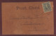 Ansichtskarte USA Lederpostkarte Ab Paktolus Karikatur Leather Postcard - Lettres & Documents