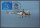 Inde India 2008 Maximum Max Card Indian Coast Guard, Helicopter, Aircraft, Sea, Ocean - Covers & Documents