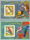 Burundi 2014 - Les Oiseaux Du Burundi - Oiseaux Chanteurs - 4 Blocs De Luxe ND - Unused Stamps