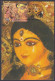 Inde India 2008 Maximum Max Card Dussehra, Kolkata, Festival, Hinduism, Hindu, LIght, Lights, DIya, Goddess - Brieven En Documenten