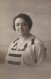 Social History Souvenir Photo Postcard Lady Dress Coiffure 1923 - Photographs
