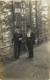 Social History Souvenir Photo Postcard Elegant Men In Nature Hat - Fotografie