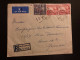 LETTRE Par Avion Pour FRANCE TP 2 1/2 D + 2d X2 Surch. SELF-GOVERNMENT 1947 OBL.JY 29 49 VALLETTA - Malta (...-1964)