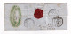 Delcampe - Lettre 1858 Avec Correspondance Comptoir Rural Les Herbiers Vendée Montfaucon-sur-Moine Maine Et Loire Montigné - 1849-1876: Classic Period