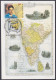 Inde India 2008 Maximum Max Card Map Of India, Damodar Dharmananda Kosambi, Indian Polymath, Maps - Briefe U. Dokumente
