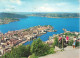 NORVEGE - Norway - View Of The Town And The Fjord From Mount Floyen - Animé - Carte Postale - Norwegen