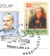 Delcampe - COMPUTER Telegraph MAILBOX Stamp On Stamp POSTCARD 1997 UPU Gervay Mihály POST Director STATIONERY 2002 HUNGARY FDC - Post