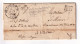 Lettre 1833 Port Payé Avec Correspondance Langon Gironde Maire Verdun Sur Garonne Facteur - 1801-1848: Vorläufer XIX