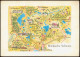 Landkarten AK MÄRKISCHE SCHWEIZ Zeichnung: Graichen, Zwickau 1986 - Carte Geografiche