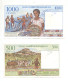 De La Reunion :   Lot De DEUX Billets Neufs De Madagascar De 500 Et 1000 Francs - Madagascar