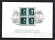 Germany 1937 Sheet Definitive Hitler Culture Stamps (Michel Block 9) Used - Blokken