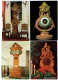 Lot 8 Cpm - HORLOGE Astronomique - Balancier Fer à Cheval Trèfle FRANKFURT PENDULE LYRE Lampe Pigeon Régulateur - Kunstvoorwerpen