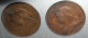 VICTORIA, 2 Coins, Frathing 1895 & 1896 ....... BI-4 - Otros & Sin Clasificación