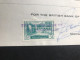 The British Bank Of The Iran & Middle East Credited British Assistant Military Attaché A/C 1025 Timbre Stamp Beirut - Iran