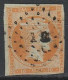 Grece N° 0013 Tête De Mercure Orange S Azuré 10 L Chiffre 10 Au Verso - Used Stamps