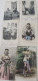 LOT 10 CARTES ARIEGE MAS D'AZIL RESTAURANT GARDEL MIGLOS MIREPOIX BETHMALE COSTUMES FOLKLORE BELESTA  FOIX ST GIRONS - Sonstige & Ohne Zuordnung