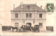 VALENCAY (36) Attelages Devant La Gare En 1908 (Dos Non Divisé) - Autres & Non Classés