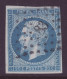 FRANCE 1853-1860 Stamp 20c Bleu YT N°14 POSTFS - 1853-1860 Napoléon III.