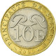 Monnaie, Monaco, Rainier III, 10 Francs, 2000, TTB, Bi-Metallic, Gadoury:MC160 - 1960-2001 New Francs