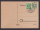 Alliierte Besetzung SBZ Postkarte Annaberg Erzgebirge Sachsen SST 1496 B.1946 - Other & Unclassified