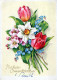 FLOWERS Vintage Ansichtskarte Postkarte CPSM #PAR117.A - Blumen