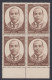 Inde India 1973 MNH Romesh Chunder Dutt, Economic Historian, Civil Servant, Block - Unused Stamps