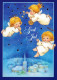 ANGELO Buon Anno Natale Vintage Cartolina CPSM #PAG950.A - Anges