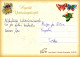 FLORES Vintage Tarjeta Postal CPSM #PBZ895.A - Blumen