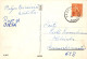 PASQUA POLLO UOVO Vintage Cartolina CPSM #PBP029.A - Ostern