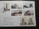 China VR Mi. 2586 +2583(2)+2853/56 LP Brief(22x11cm) 1997 Nach Österreich - Cartas & Documentos