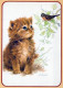 CAT KITTY Animals Vintage Postcard CPSM #PAM586.A - Chats
