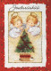 ANGELO Buon Anno Natale Vintage Cartolina CPSM #PAH943.A - Angels
