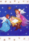 ANGEL CHRISTMAS Holidays Vintage Postcard CPSM #PAH833.A - Angels